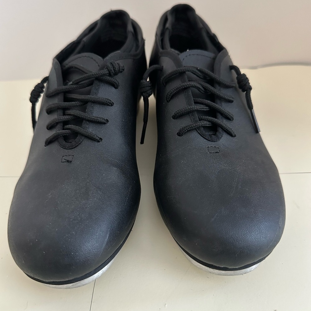 THEATRICALS Tap Dancing Shoes Adult unisex size9.5Black/ NWOB